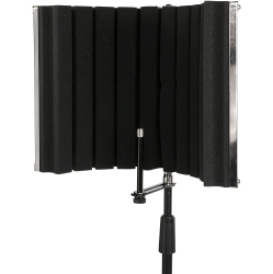LYXPRO Vri-30 - Portable & Foldable Sound Absorbing Vocal Recording Panel - Stand Mount