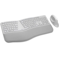 KENSINGTON Pro Fit Ergonomic Wireless Keyboard And Mouse - (K75407Us) In Grey