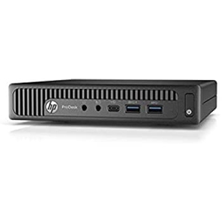 HP Refurbished (Good) - Prodesk 600 G2 Mini Desktop (Intel Core I5-6500T 256GB SSD, 16GB Ram, Keyboard And Mouse, Windows 10 Pro)