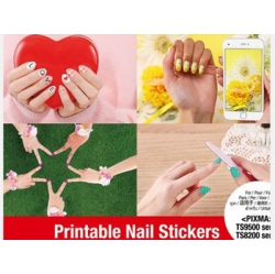 CANON Nl-101 Printable Nail Sticker 2 Sheet Package