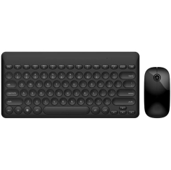 WINGOMART 20M/66Ft Ultra Slim Wireless Keyboard And Mouse Combo Kit, Bluetooth Ik6620 2.4Ghz Multimedia Silent Keyboard And Mice Bundle Set Wireless