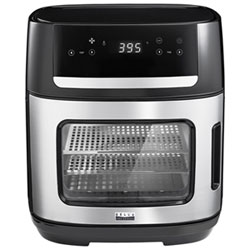 Friteuse À Air Chaud À Pizza Avec Tournebroche Manuelle Bella Pro - 12 L (12,6 L) - Acier Inoxydable - Exclusivité Best Buy