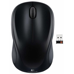 LOGITECH M317 Wireless Optical Mouse With Unifying Receiver - In Black