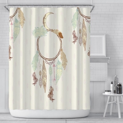 PANDACO Dream Fabric Shower Curtain (180Cm X 180Cm) (72" X 72")