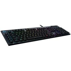LOGITECH - G815 Lightsync RGB Mechanical Gaming Keyboard With Gl Clicky Switch - 920-009087 [New] In Black