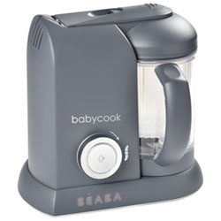 Beaba Babycook Solo Baby Food Maker - 4.7 Cups - Charcoal
