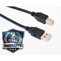 OMNIHIL High Speed 2.0 USB Cord Compatible With Epson Perfection V37 V370 V550 V600 V800 V850 Scanner