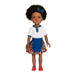 BROWN DIVAS DOLLS Ketty - Divas Dolls Collection - 18 Inches