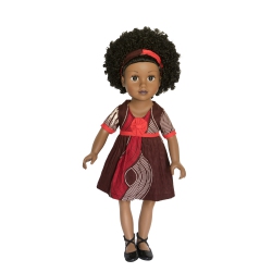 BROWN DIVAS DOLLS Destiny - Divas Dolls Collection - 18 Inches