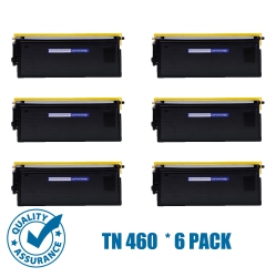 PRINTER PRO 6 Pack Brother Tn460/tn-460/tn430 Toner Cartridge-Brother Printer Hl 1240/1440/8600/9650 In Black