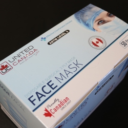 UNITED CANADA Level 3 Astm – Disposable Medical Mask (Blue)