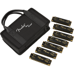 FENDER Blues Deville Harmonicas - 7-Pack With Case