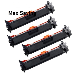 MAX SAVING -4 Pack Crg 047 Compatible Toner Cartridge for Canon 047 2164C001Aa Imageclass Lbp112, Lbp113W, Mf112, Mf113W