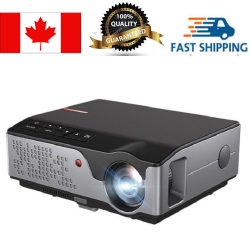 REGAL Home Theater Led Projector 1920X1080, 5.7″ Lcd Tft Display, 4000 Lumens, 4000:1, 826, Bk