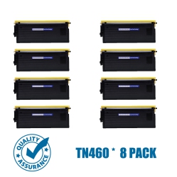 PRINTER PRO 8 Pack Brother Tn460/tn-460/tn430 Toner Cartridge-Brother Printer Hl 1240/1440/8600/9650 In Black