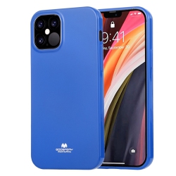 GOOSPERY Topsave Iphone 12 Mini Jelly Tpu Case In Blue