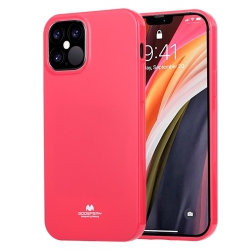 GOOSPERY Topsave Iphone 12 Mini Jelly Tpu Case, Hot In Pink