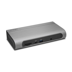 KENSINGTON Sd5600T Hybrid Docking Station - Silver (34009) In Black