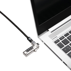 KENSINGTON Slim Nanosaver Combination Laptop Lock - (60603) In Black
