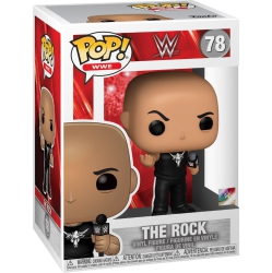 FUNKO Pop Wwe Wrestling 3.75 Inch Action Figure - The Rock #78