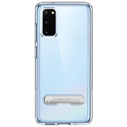 Spigen Slim Armor Essential S Fitted Hard Shell Case for Samsung Galaxy S20 - Crystal Clear
