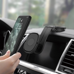 CSMART 【】 360 Rotating Universal Stick On Dashboard Magnetic Car Cell Phone Mount Holder for Iphone Samsung Smartphones