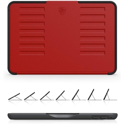 ZUGU Case Ipad Air 11 (M3) 2025, (M2) 2024, Ipad Air 10.9 (4Th Gen, 5Th Gen) 2020 & 2022 - In Red