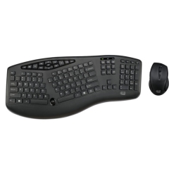 ADESSO Truform Wireless Ergonomic Keyboard & Mouse Combo - French - (Wb-1600Cb-Fr)