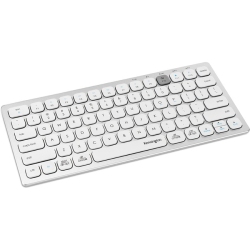 KENSINGTON Multi-Device Dual Wireless Compact Keyboard - - (75504) In Silver