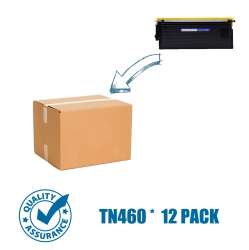 PRINTER PRO 12 Pack Brother Tn460/tn-460/tn430 Toner Cartridge-Brother Printer Hl 1240/1440/8600/9650 In Black