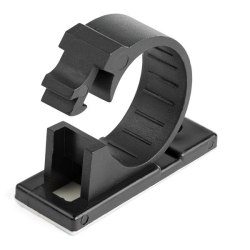 STARTECH.COM Startech 100 Self Adhesive Cable Management Clips - Ethernet/network Cable/office Desk Cord Organizer - Sticky Wire Holder/clamp