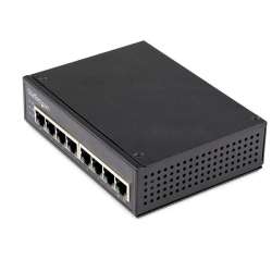 STARTECH.COM Startech Industrial 8 Port Gigabit Poe Switch 30W - Power Over Ethernet Switch - GBe Poe+ Network Switch - Unmanaged - Ip-30