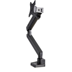 STARTECH.COM Startech Desk Mount Monitor Arm With 2X USB 3.0 Ports - Slim Full Motion Single Monitor Vesa Mount Up to 34" Display - C-Clamp/grommet