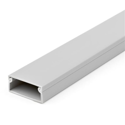 STARTECH.COM Startech Cable Management Raceway 78In - Single Channel Network Cable Hider Kit - Solid Wire Duct System - Power Cord Concealer Ul