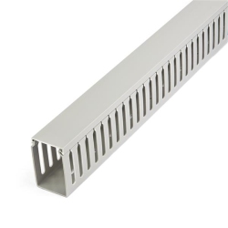 STARTECH.COM Startech Cable Management Raceway W/parallel Slots 78In - Network Cable Hider Kit - Slotted Wire Duct System - Cord Concealer Ul