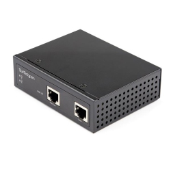 STARTECH.COM Startech Industrial Gigabit Poe Injector - High Speed 90W 802.3Bt Poe++ 48V-56Vdc Ultra Power Over Ethernet/upoe Injector -40C to +75C