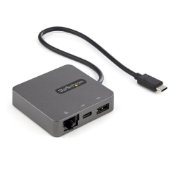 STARTECH.COM Startech USB-C Multiport Adapter - USB 3.1 Gen 2 Type-C Mini Dock - USB-C to 4K HDMI Or 1080P VGA - 10GBps USB-A & USB-C, Ethernet