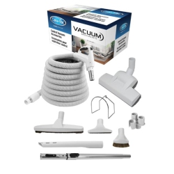 VACUUM SPECIALISTS Air Central Vacuum Accessory Kit Fits Beam, Electrolux, Canavac, Kenmore, Duovac, Hoover And More