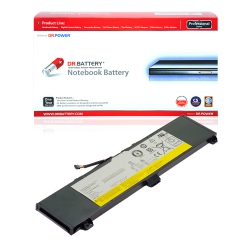DR. BATTERY - Replacement for Lenovo Y50-70 59421856 / Y50-70 59421858 / Y50-70 59421859 / L13M4P02 / 2Icp5 / 57 / 128-2