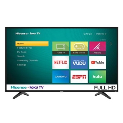 HISENSE Refurbished (Good) - 43" Class 1080P Fhd Led Roku Smart Tv ( 43H4030F1 )