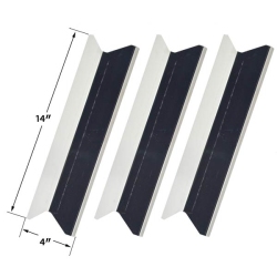 GRILL PARTS ZONE Replacement Heat Plate for Gsf2616Ac, Gsf2616Ak, Gsf3016E, Gsf3016H, Gsf3916D, Sss3416Tb, Sss3416Tc, Gsf2616Ad-1 Gas Models-3Pk