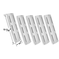 GRILL PARTS ZONE Replacement Heat Plate for 810-7231-W, Pro Series 8300, 810-8300-W, Grill Chef Pat502, Freedom 326C, Freedom 326X Gas Models-5Pk