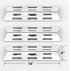 GRILL PARTS ZONE Replacement Heat Plate for Bbq Tek Gsf2616Ac, Broilchef Gsf3016E & Presidents Choice Sss3416Tb, Gsf2616Ad-1 Gas Models-3Pk