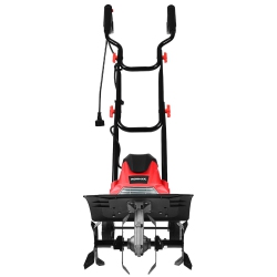 GYMAX 14-Inch 10 Amp Corded Electric Tiller And Cultivator 9" Tilling Depth In Red