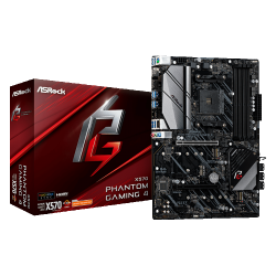 ASROCK X570 Phantom Gaming 4 Desktop Motherboard - Amd Chipset - Socket Am4