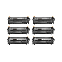 CC Premium Compatible 6 Pack HP 12A Q2612A Toner Cartridge In Black