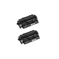 CC Premium Compatible 2 Pack HP 80A Cf280A Toner Cartridge In Black
