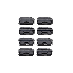 CC Premium Compatible 8 Pack HP 80X Cf280X Toner Cartridge In Black