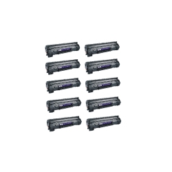CC Premium Compatible 10 Pack HP 85A Ce285A Toner Cartridge In Black