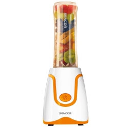 SENCOR - Personal Blender With 0.6L Capacity + Coffee Grinder, 300W In Orange